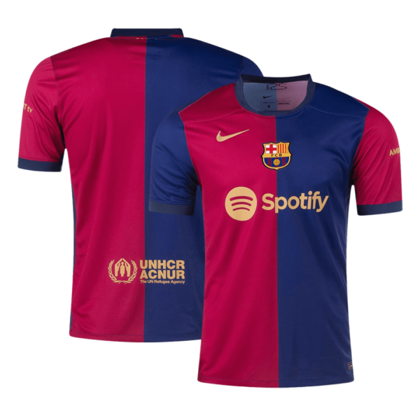 Barcelona Soccer Jersey Home Custom Shirt 2024/25 - Image 3