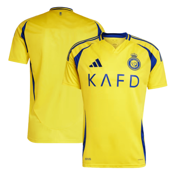 Al Nassr Soccer Jersey Home Custom Shirt 2024/25 - Image 3