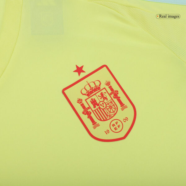 Spain Soccer Jersey Away Custom Shirt 2024 - Image 6