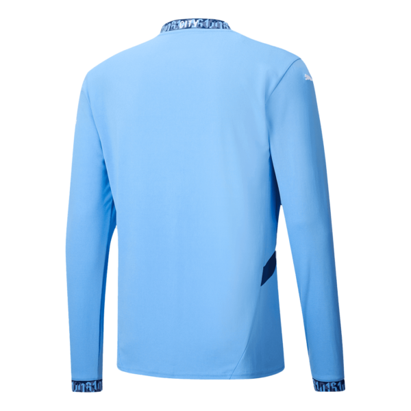 Manchester City Long Sleeve Jersey Home Football Shirt 2024/25 - Image 2