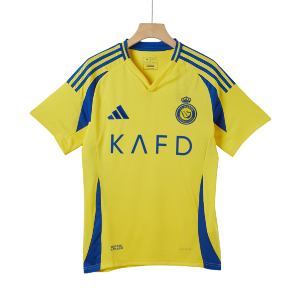 Al Nassr Soccer Jersey Home Custom Shirt 2024/25 - Image 4