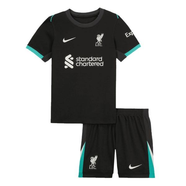 Liverpool Away Jersey Kit 2024/25 Kids(Jersey+Shorts)