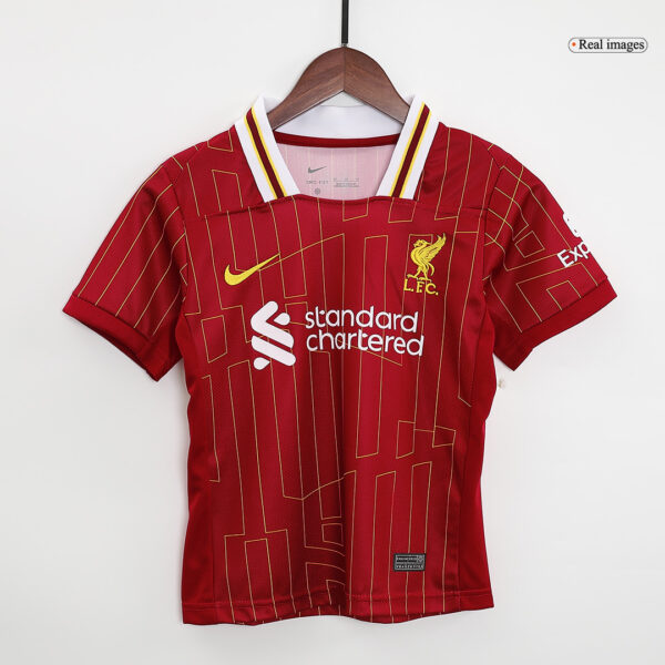 Liverpool Home Jersey Kit 2024/25 Kids(Jersey+Shorts) - Image 4