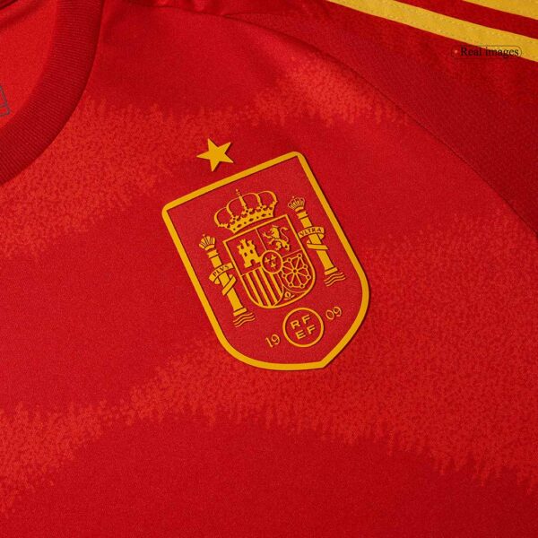 Spain Jersey Custom Soccer Jersey Home 2024 - Image 6