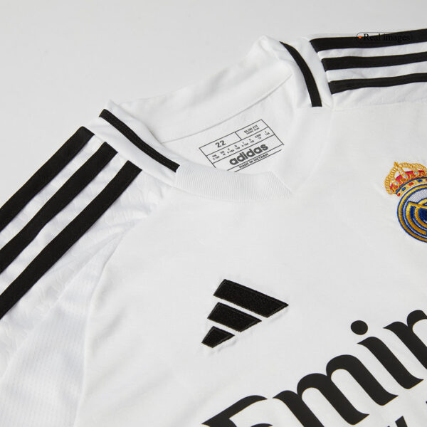 Real Madrid Home Jersey Kit 2024/25 Kids(Jersey+Shorts) - Image 8