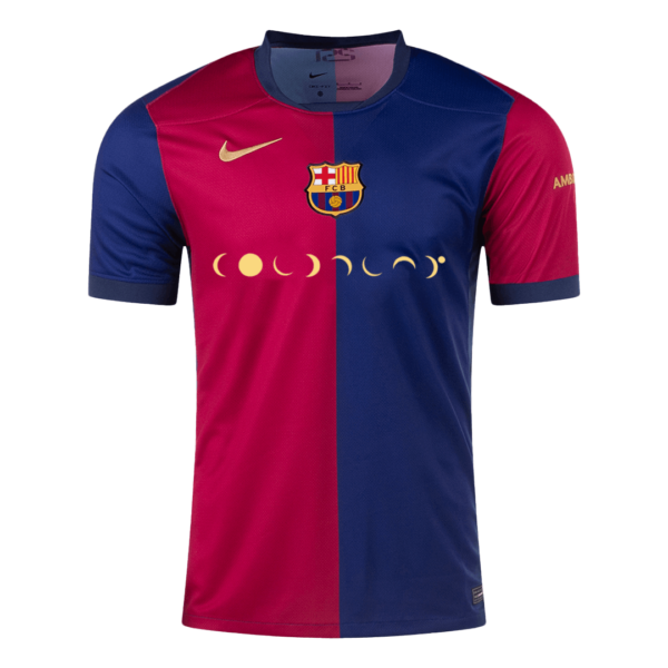 Barcelona Jersey Custom Soccer Jersey Home 2024/25 COLDPLAY