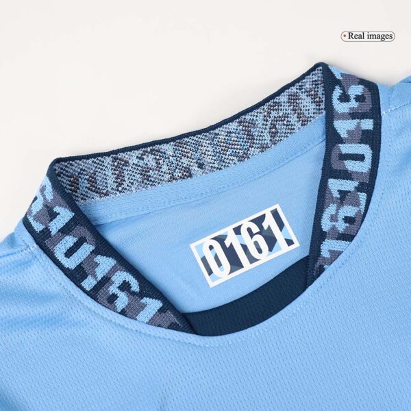 Manchester City Home Jersey Kit 2024/25 Kids(Jersey+Shorts) - Image 9