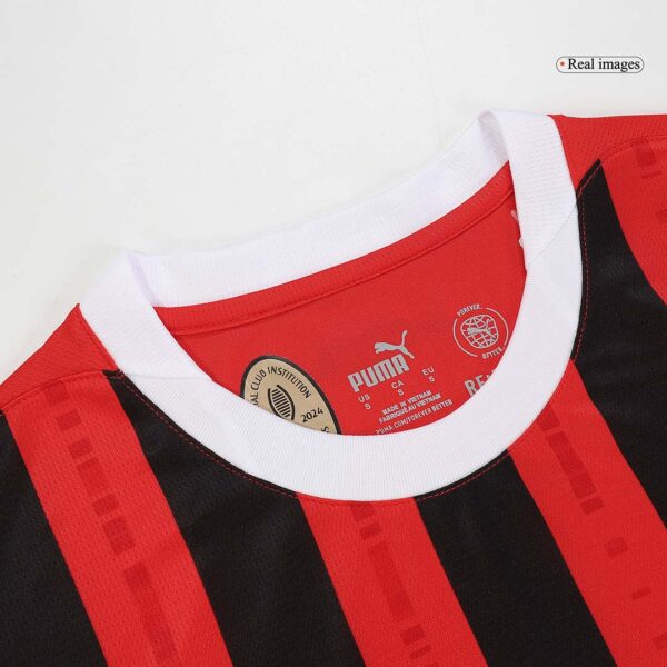 AC Milan Soccer Jersey Home Custom Shirt 2024/25 - Image 6