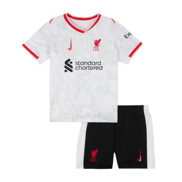 Liverpool Third Away Jersey Kit 2024/25 Kids(Jersey+Shorts)