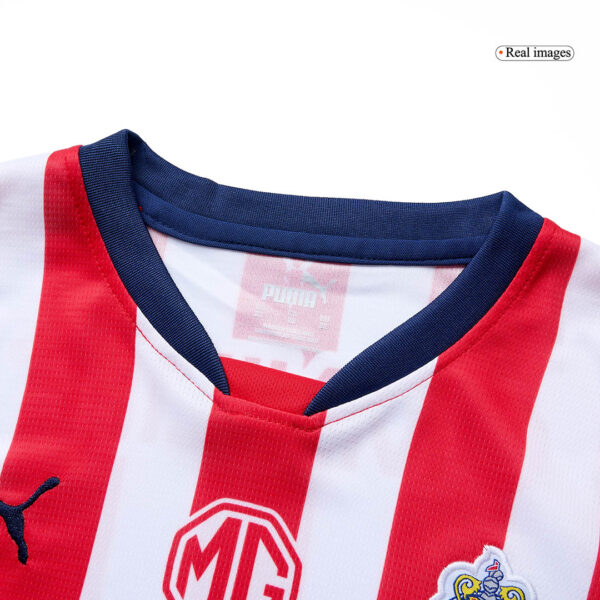 Chivas Home Soccer Jersey Kit 2024/25 Kids(Jersey+Shorts) - Image 6