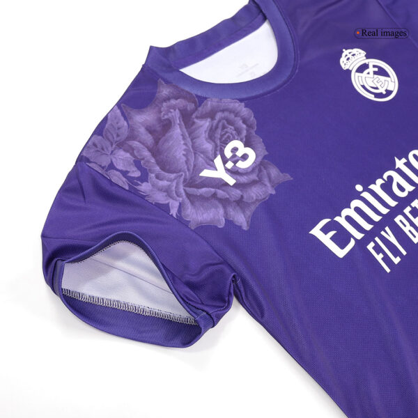 Real Madrid Fourth Away Jersey Kit 2023/24 Kids(Jersey+Shorts) - Image 9