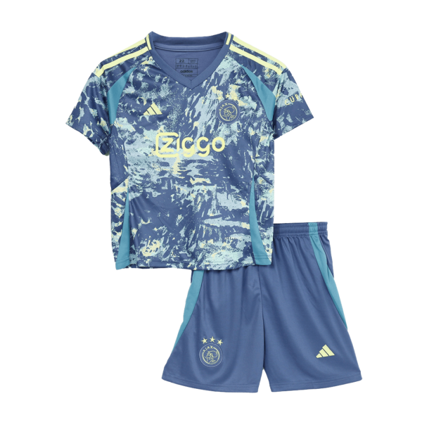 Ajax Away Jersey Kit 2024/25 Kids(Jersey+Shorts) - Image 3