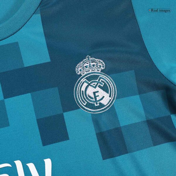 Real Madrid Third Away Jersey Kit 2017/18 Kids(Jersey+Shorts) - Image 7