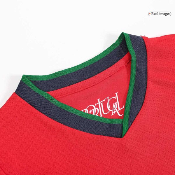 Portugal Home Jersey Kit EURO 2024 Kids(Jersey+Shorts) - Image 8